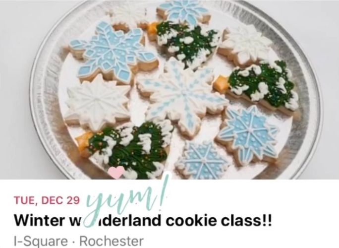 Winter Wonderland Cookie Class Winter Wonderland Cookie Class