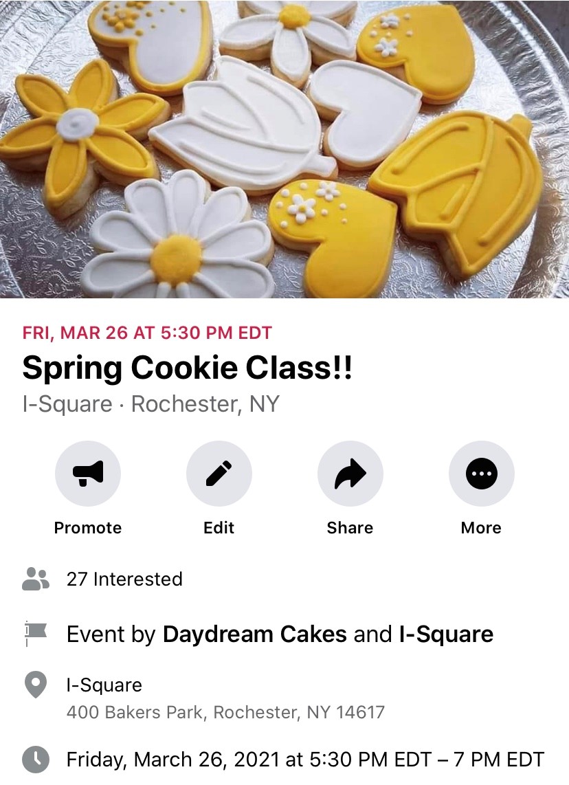Spring Cookie Class Spring Cookie Class